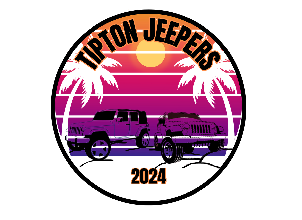 Two JEEPS w/ Sunset