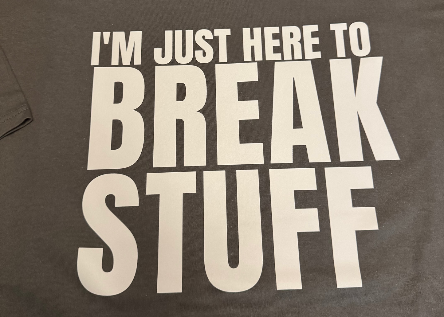 I'm Just here to BREAK stuff - plus sizes