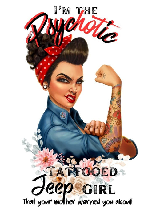 TATTOO JEEP GIRL